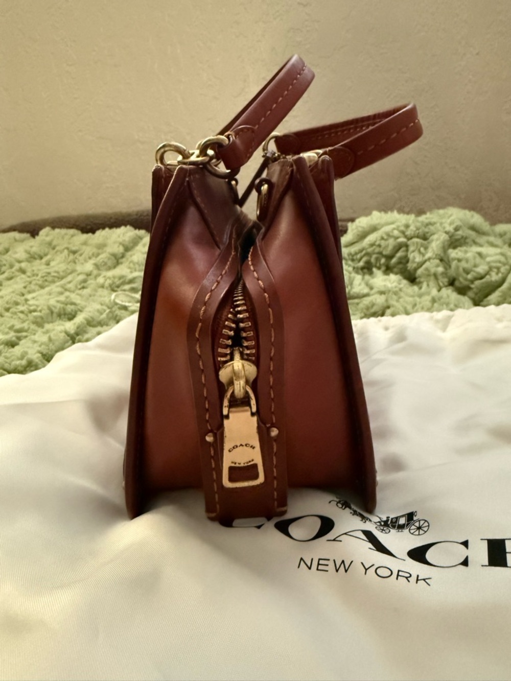 Coach Dreamer 21 Signature Canvas & Leather Mini Crossbody Bag - Picture 5 of 16